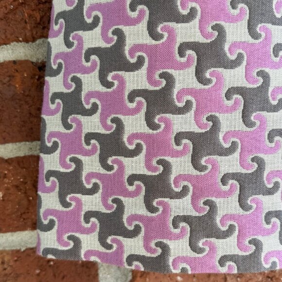 Vineyard Vines Geometric A-Line Skirt NWT | Preppy Pink/Gray Print - Picture 6 of 6